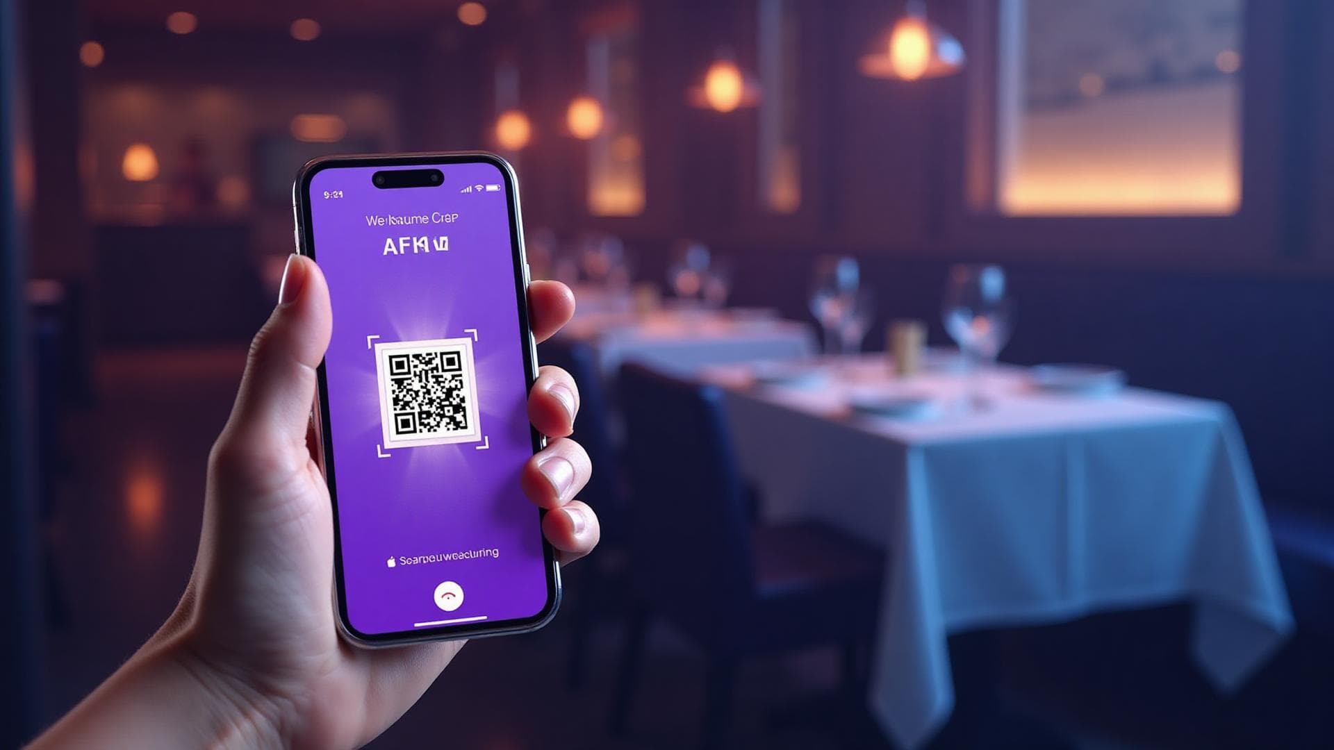 Digital menus your guests scan in seconds